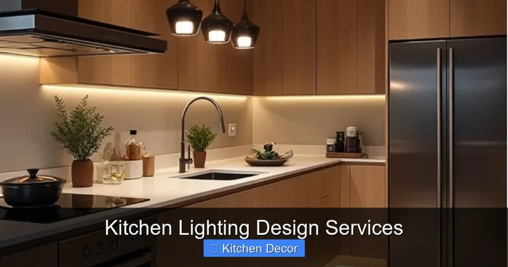 Kitchen Lighting Design Services
