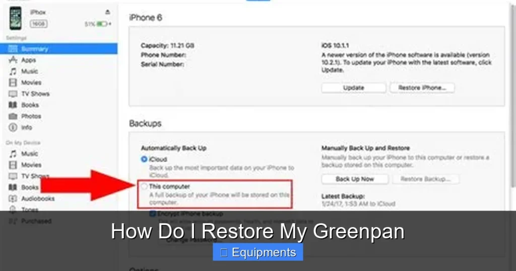 How Do I Restore My Greenpan