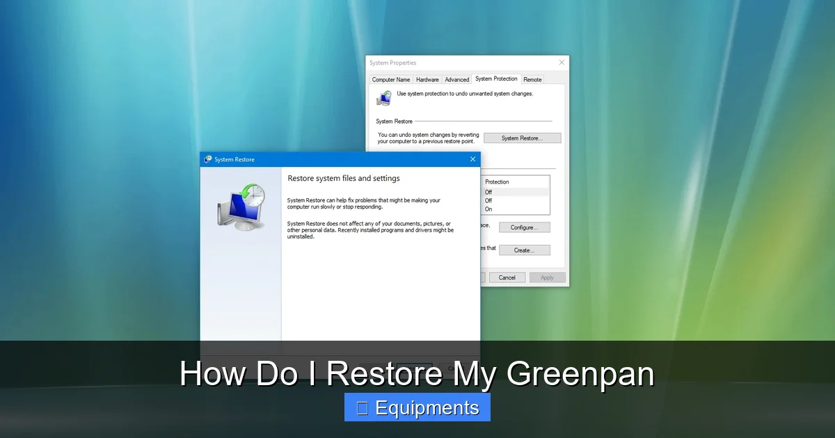 How Do I Restore My Greenpan