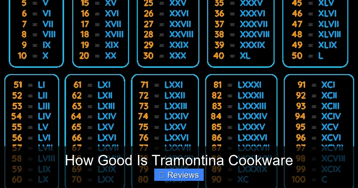 How Good Is Tramontina Cookware