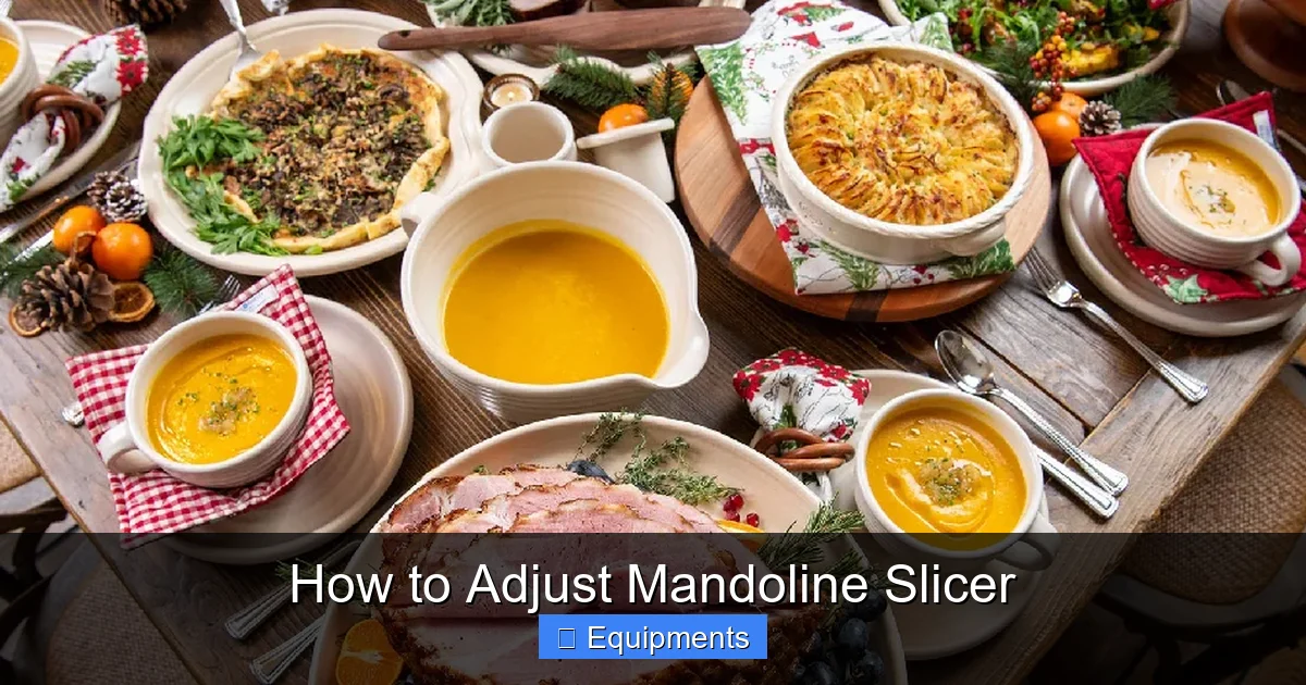 How to Adjust Mandoline Slicer