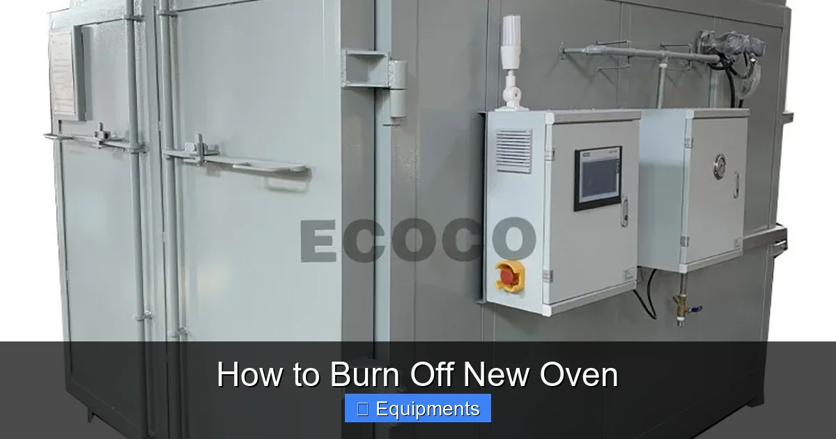 How to Burn Off New Oven