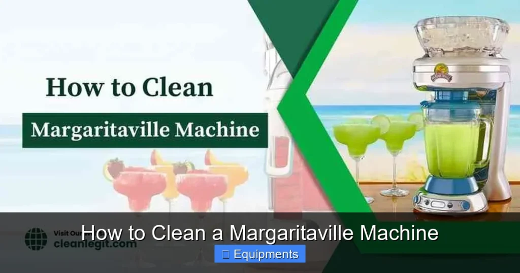 How to Clean a Margaritaville Machine