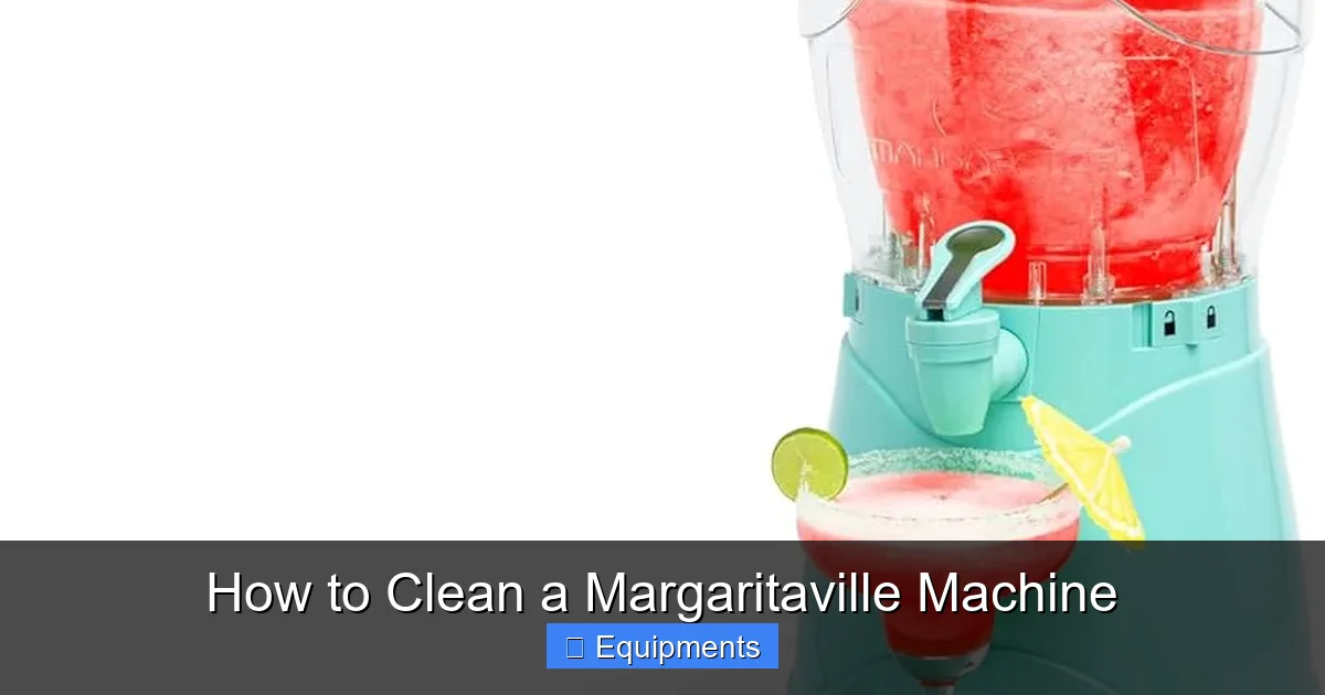 How to Clean a Margaritaville Machine