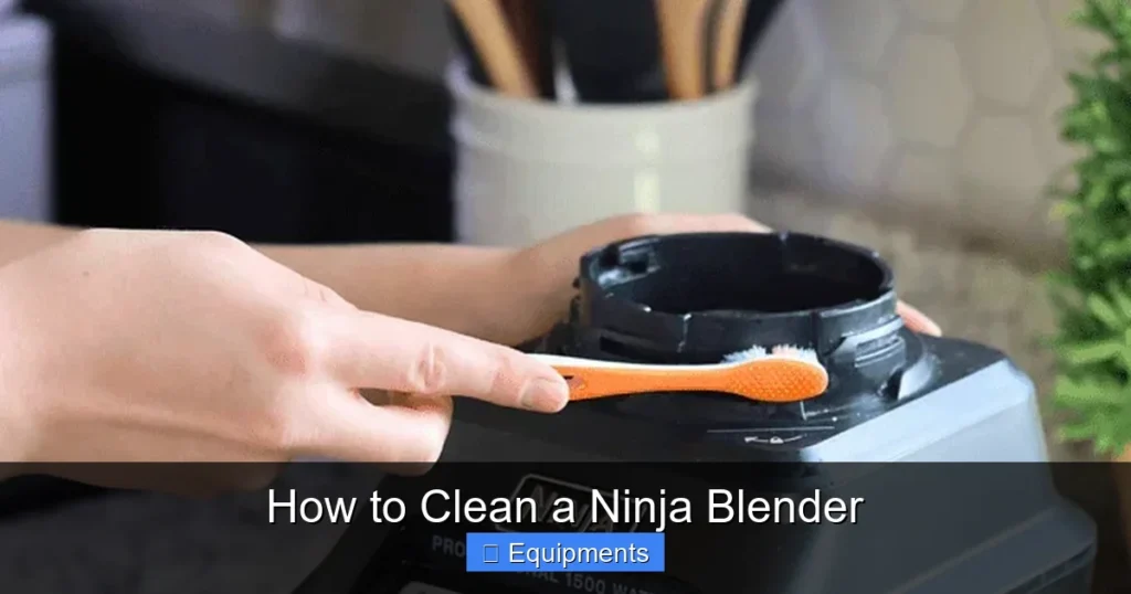 How to Clean a Ninja Blender