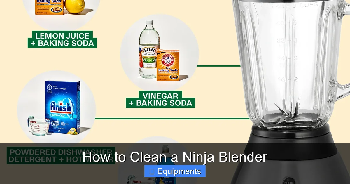 How to Clean a Ninja Blender