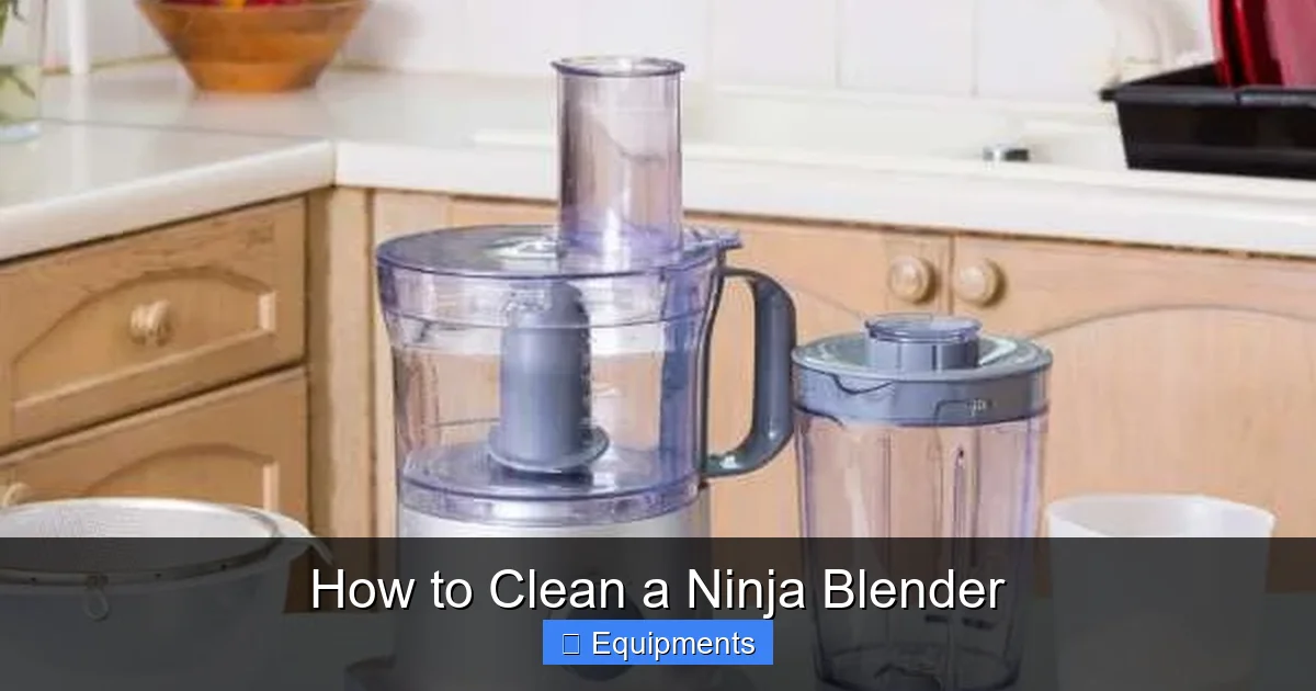 How to Clean a Ninja Blender