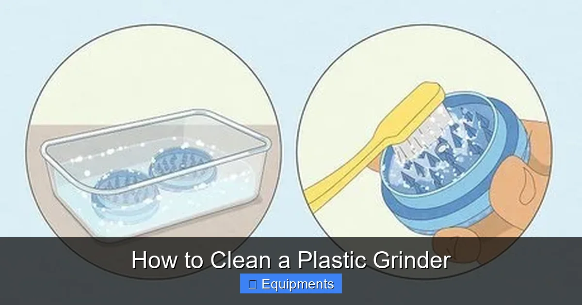 How to Clean a Plastic Grinder