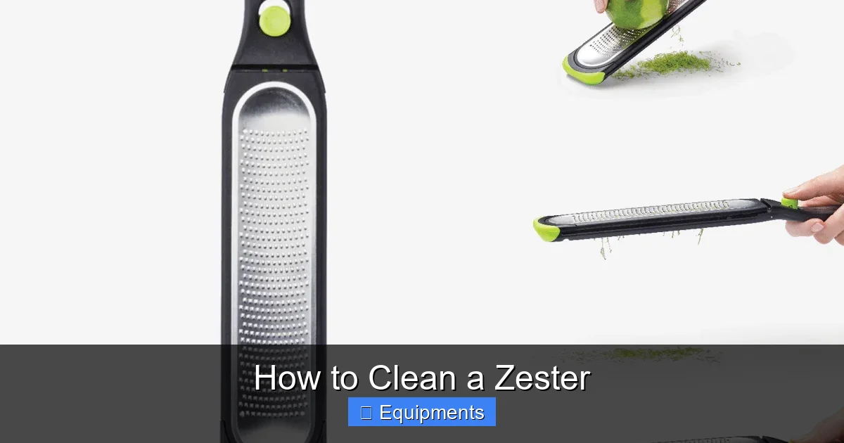 How to Clean a Zester