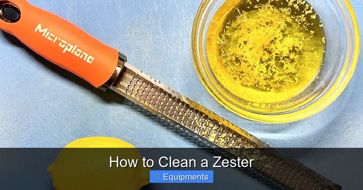 How to Clean a Zester