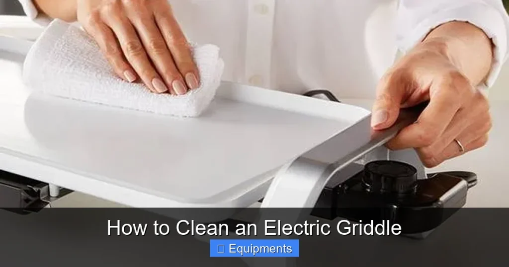 How to Clean an Electric Griddle