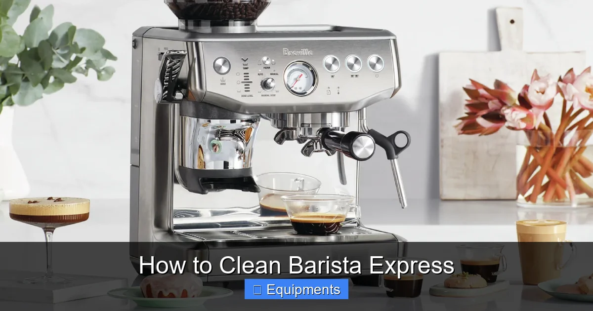 How to Clean Barista Express