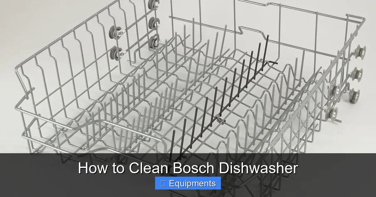 How to Clean Bosch Dishwasher
