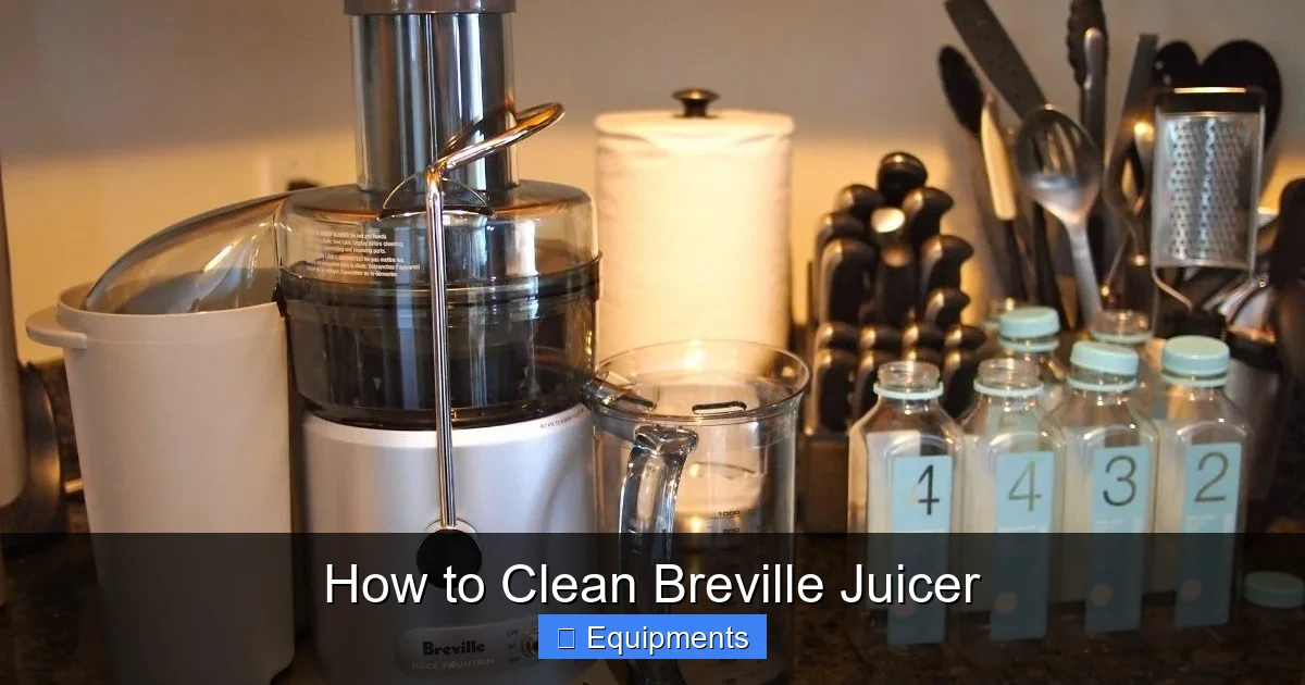How to Clean Breville Juicer