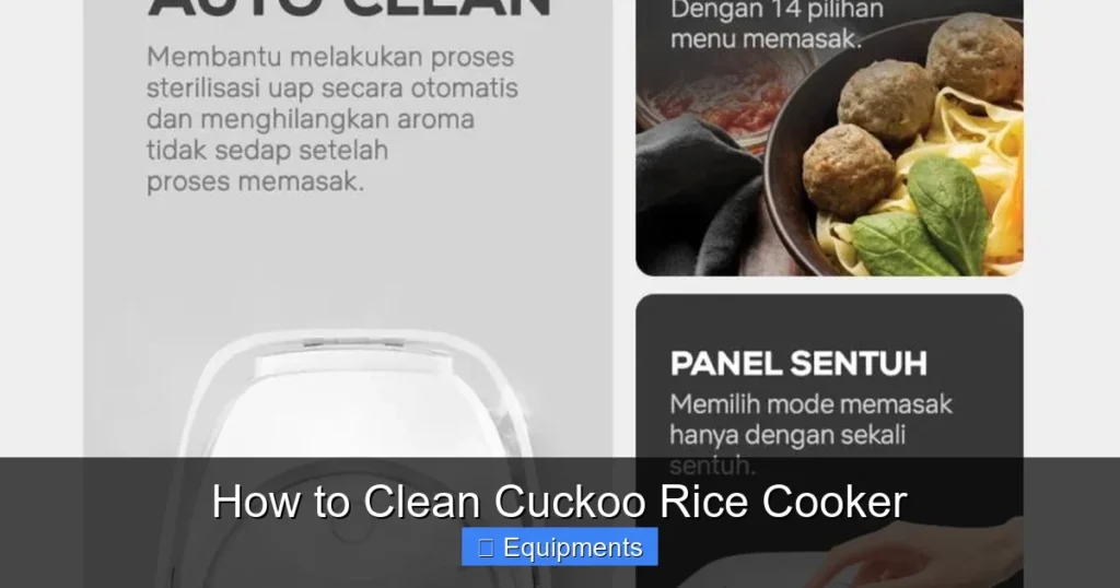 How to Clean Cuckoo Rice Cooker