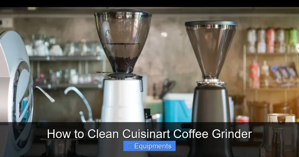 How to Clean Cuisinart Coffee Grinder