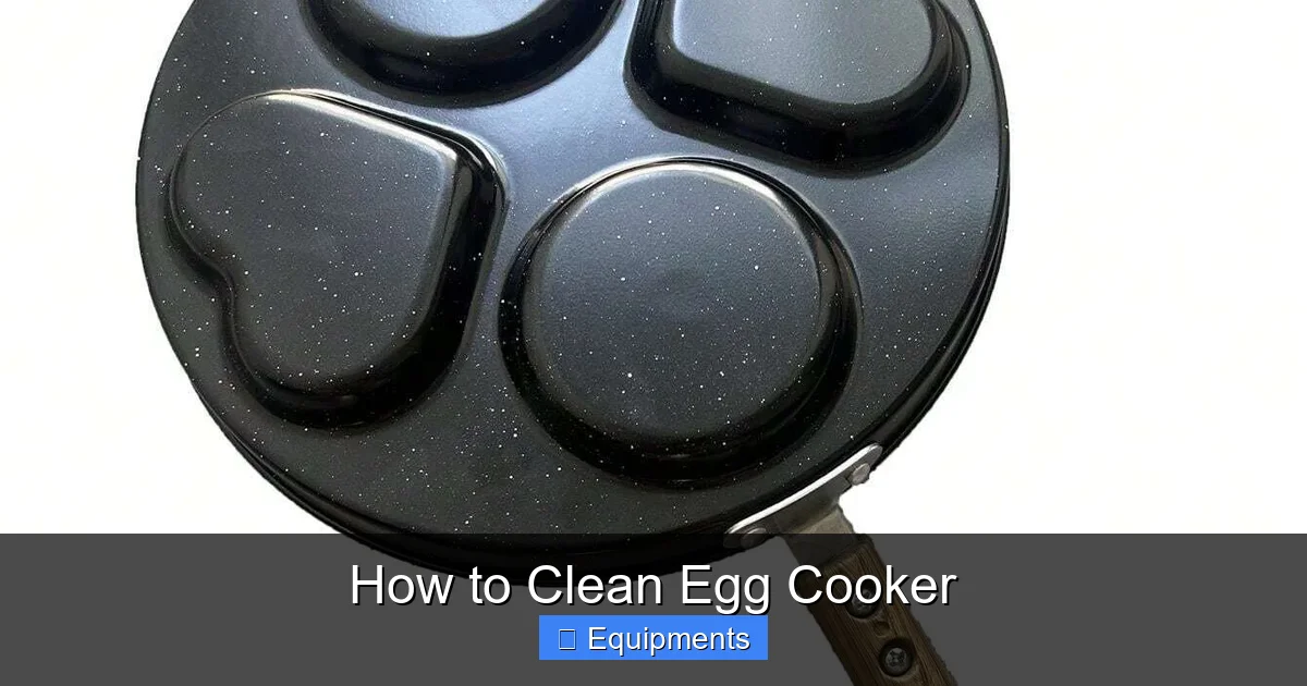 How to Clean Egg Cooker