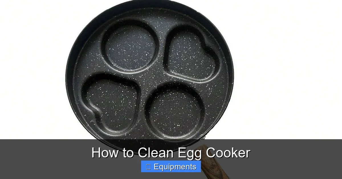 How to Clean Egg Cooker