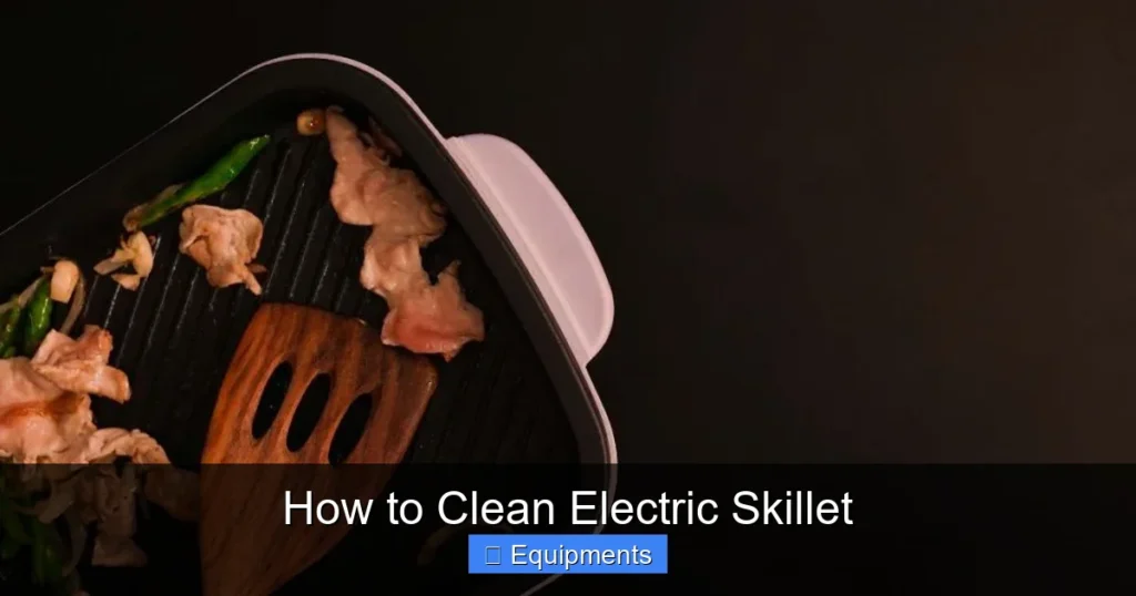 How to Clean Electric Skillet