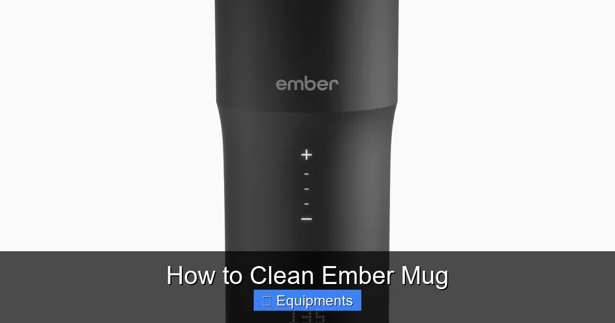 How to Clean Ember Mug