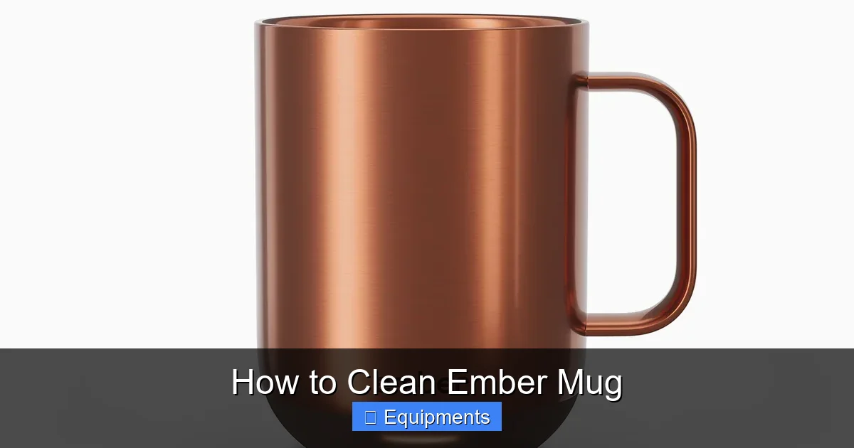 How to Clean Ember Mug