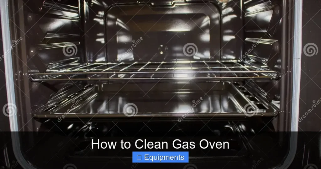How to Clean Gas Oven