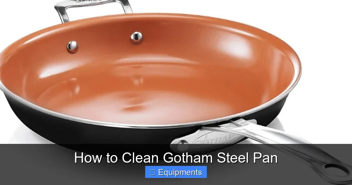 How to Clean Gotham Steel Pan