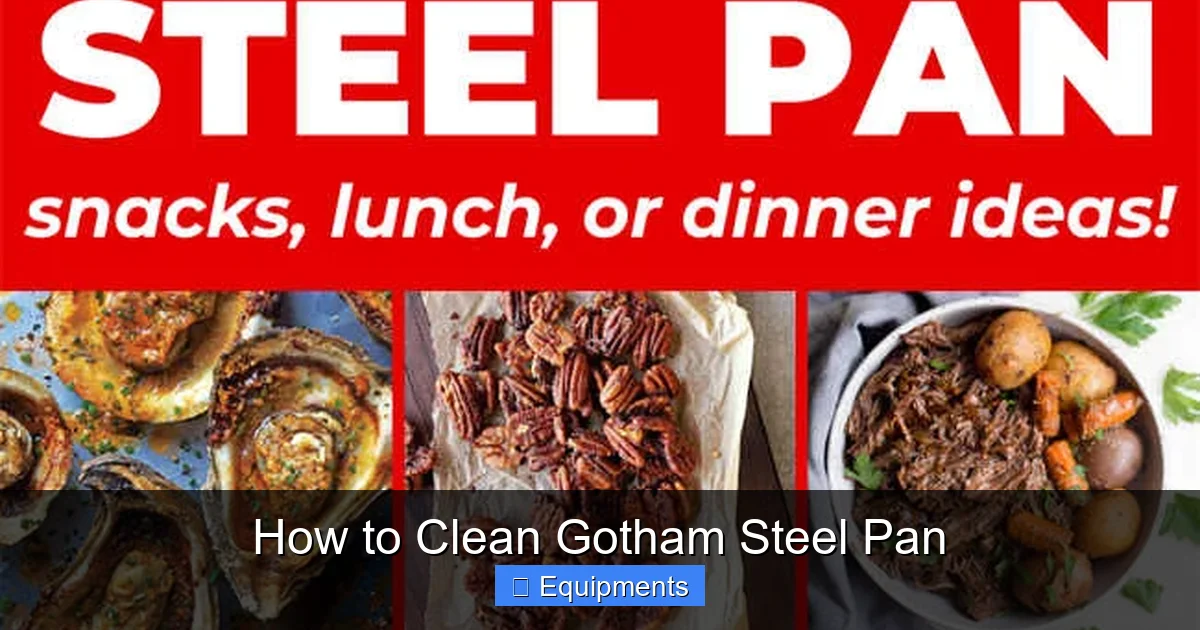 How to Clean Gotham Steel Pan