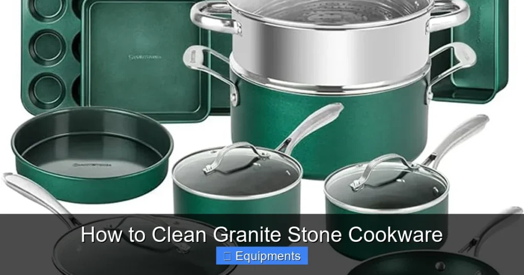 How to Clean Granite Stone Cookware