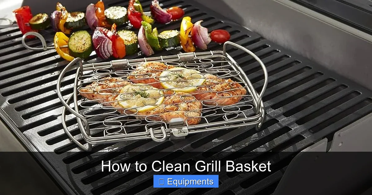 How to Clean Grill Basket