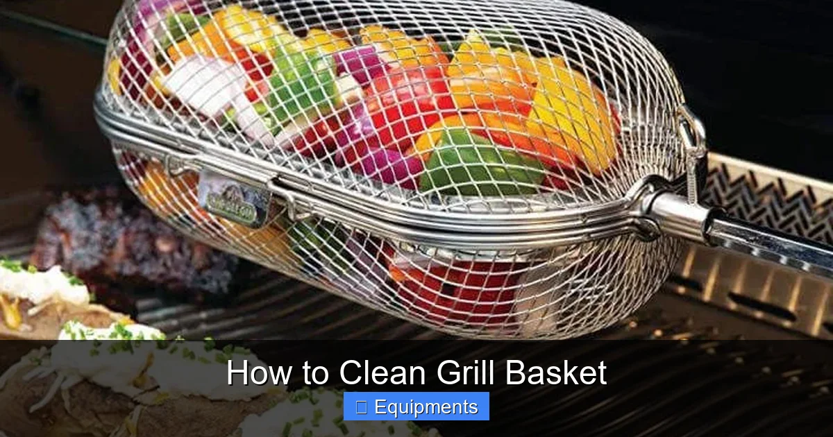 How to Clean Grill Basket