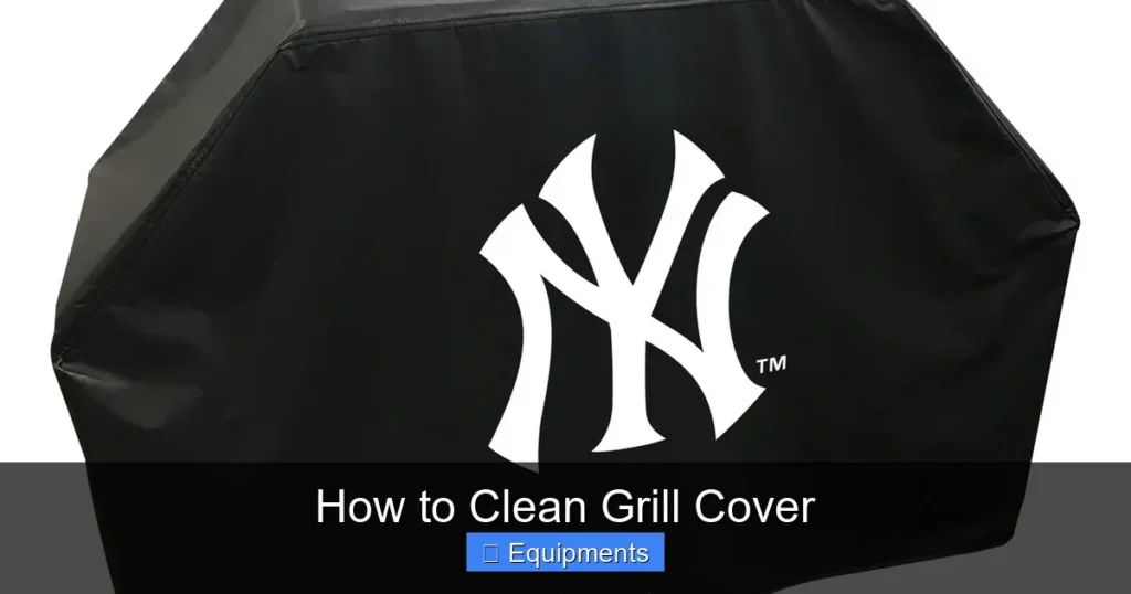 How to Clean Grill Cover