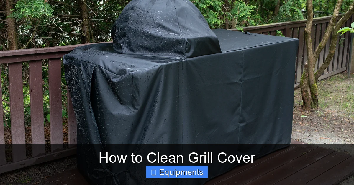 How to Clean Grill Cover