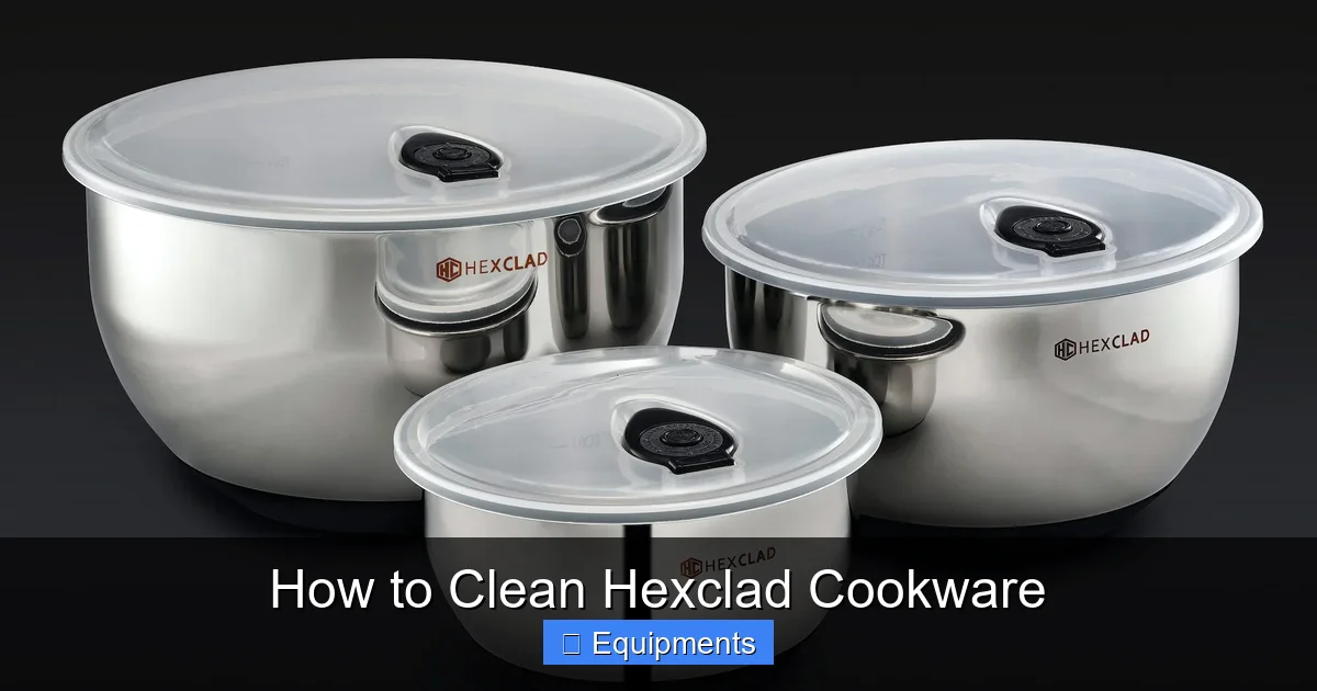 How to Clean Hexclad Cookware