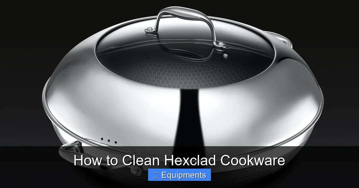 How to Clean Hexclad Cookware