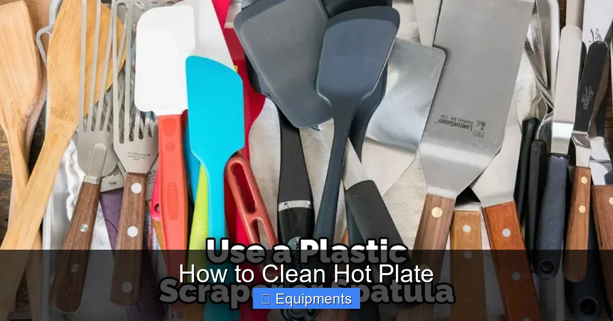 How to Clean Hot Plate
