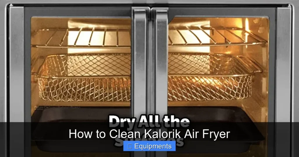 How to Clean Kalorik Air Fryer
