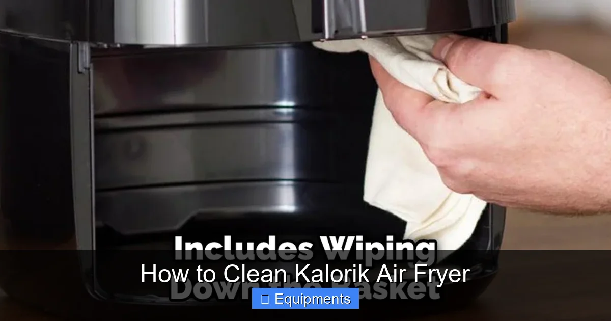 How to Clean Kalorik Air Fryer