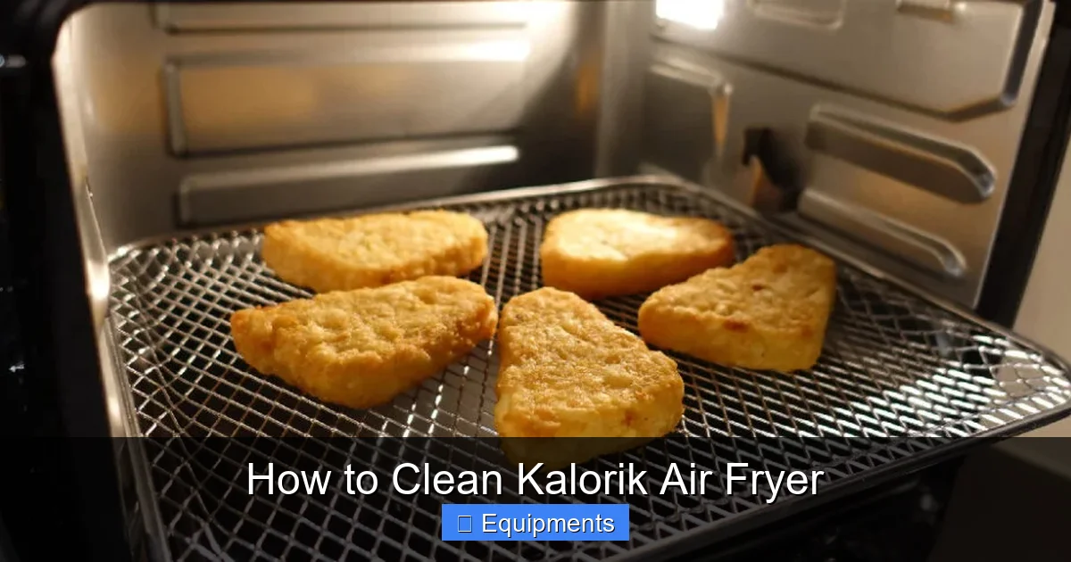 How to Clean Kalorik Air Fryer