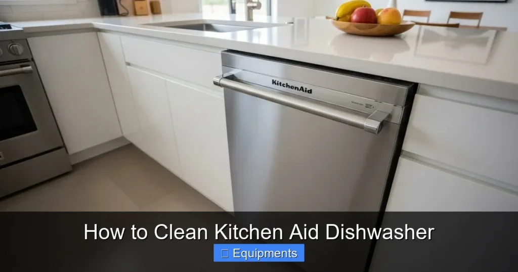How to Clean Kitchen Aid Dishwasher