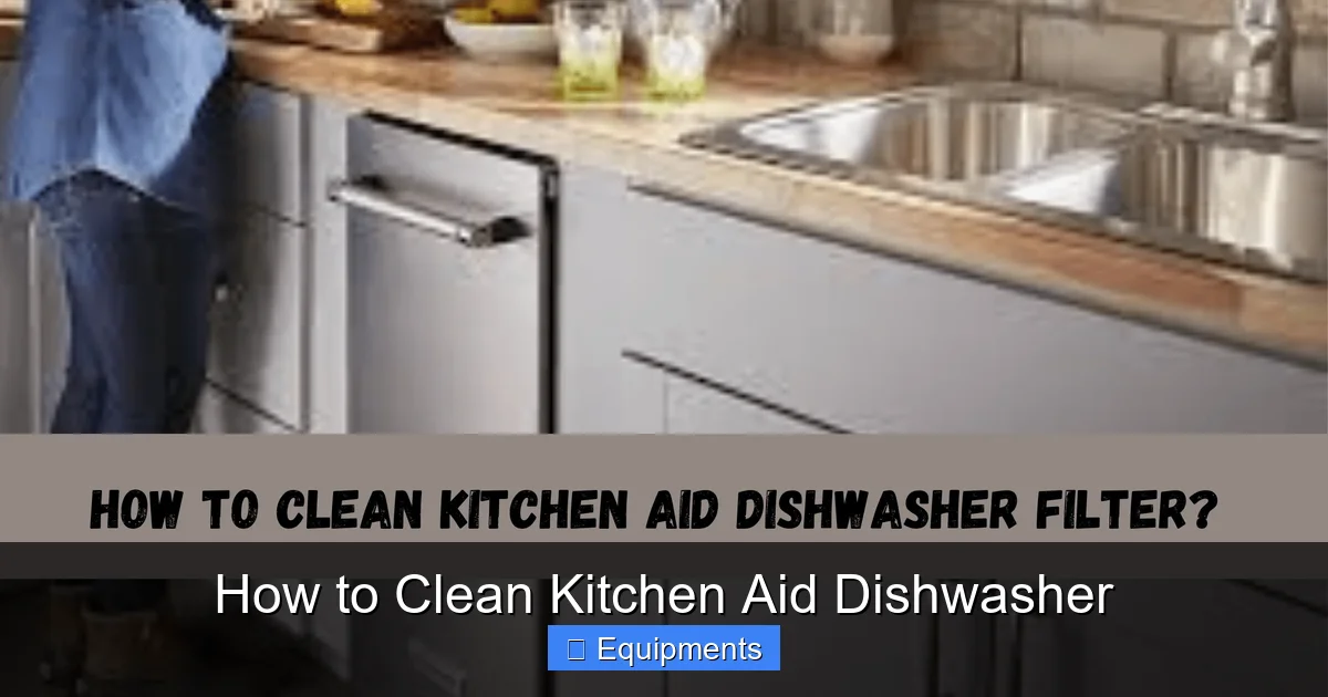 How to Clean Kitchen Aid Dishwasher