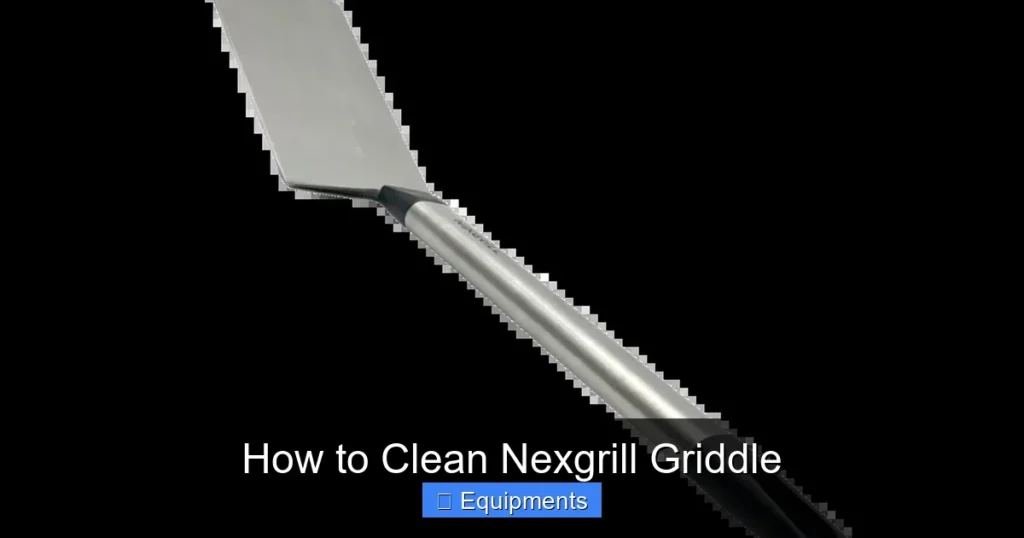 How to Clean Nexgrill Griddle