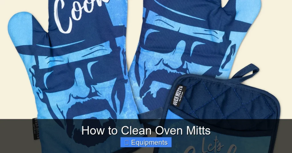 How to Clean Oven Mitts