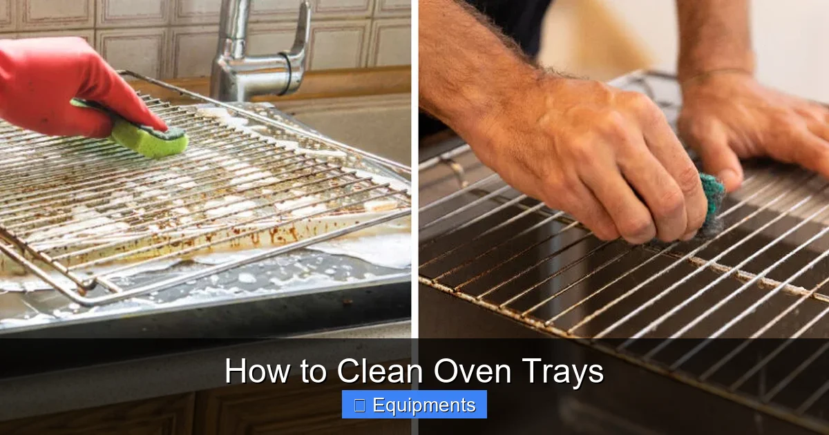 How to Clean Oven Trays