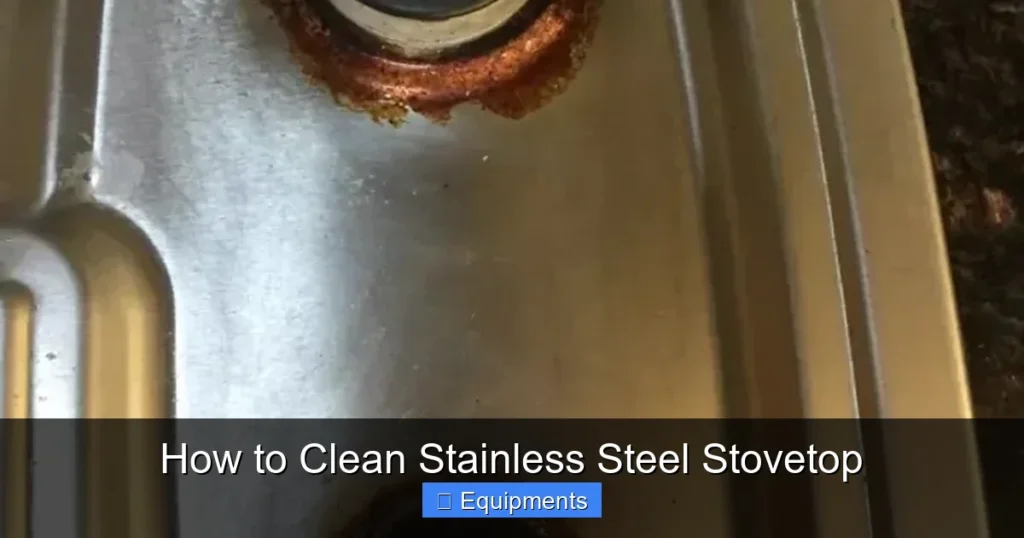 How to Clean Stainless Steel Stovetop