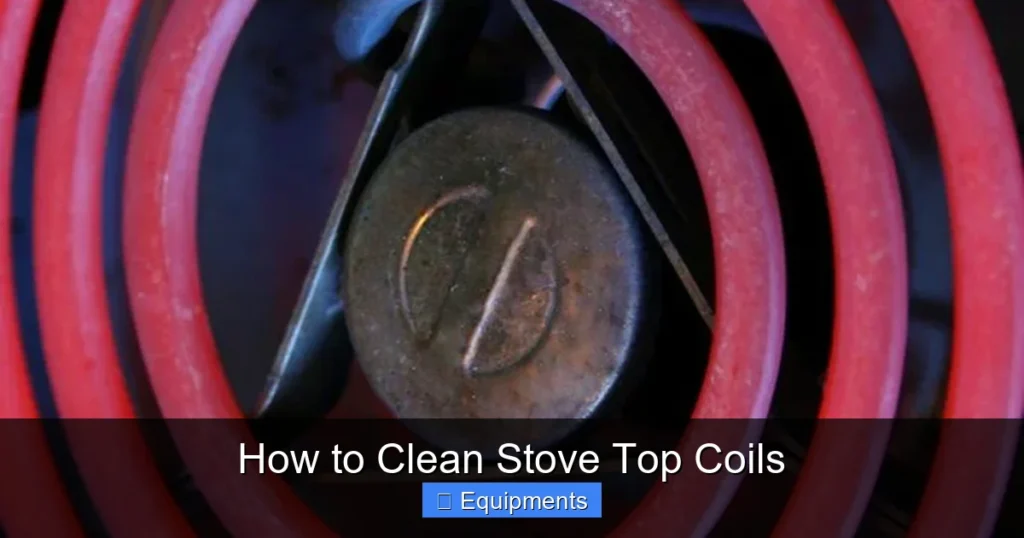How to Clean Stove Top Coils