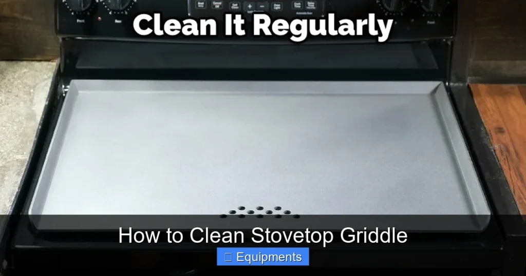 How to Clean Stovetop Griddle