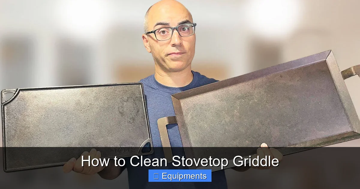 How to Clean Stovetop Griddle