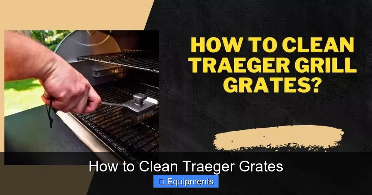 How to Clean Traeger Grates