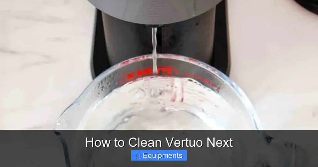 How to Clean Vertuo Next